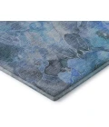 Addison Mayfield Blue AMF1859 - 8ft. Round Rug