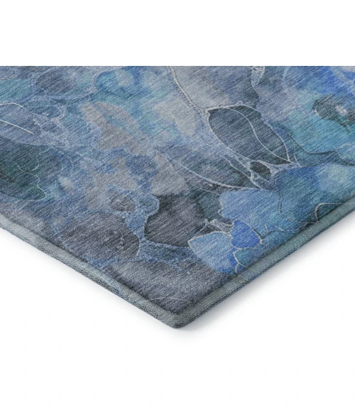 Addison Mayfield Blue AMF1859 - 8ft. Round Rug