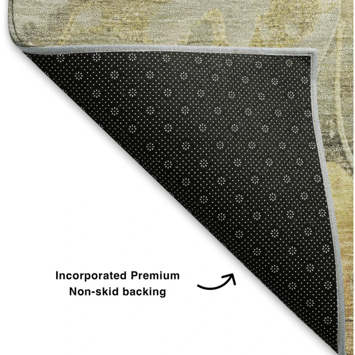 Addison Mayfield Gold AMF1859 8ft. x 10ft. Rect. Rug