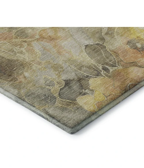 Addison Mayfield Gold AMF1859 - 8ft. Round Rug