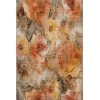 Addison Mayfield Orange AMF1859 - 8ft. Round Rug