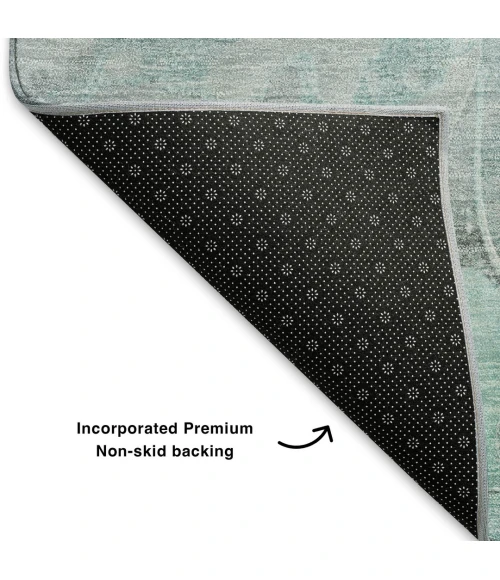 Addison Mayfield Teal AMF1859 5ft. x 7ft. 6in. Rect. Rug