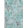 Addison Mayfield Teal AMF1859 - 8ft. Round Rug