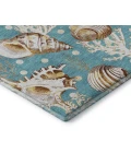Addison Mayfield Teal AMF185 - 8ft. Round Rug