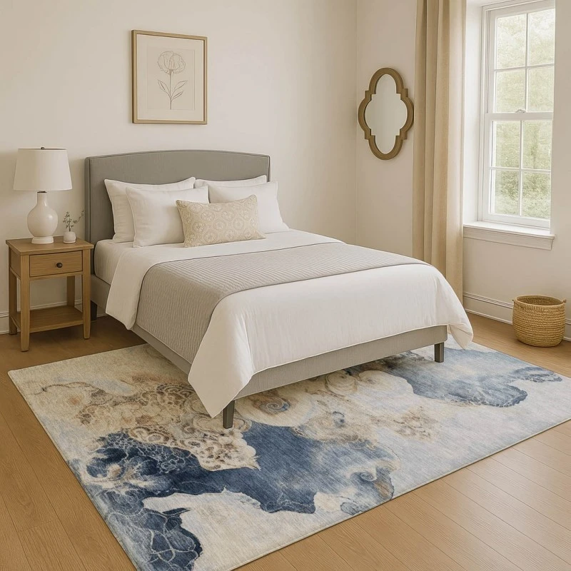 Addison Mayfield Blue AMF1860 2ft. 3in. x 7ft. 6in. Rect. Rug