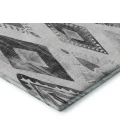 Addison Mayfield Gray AMF1861 - 8ft. Round Rug