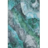 Addison Mayfield Teal AMF1864 - 8ft. Round Rug