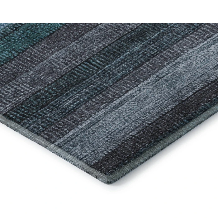Addison Mayfield Teal AMF1865 - 8ft. Round Rug