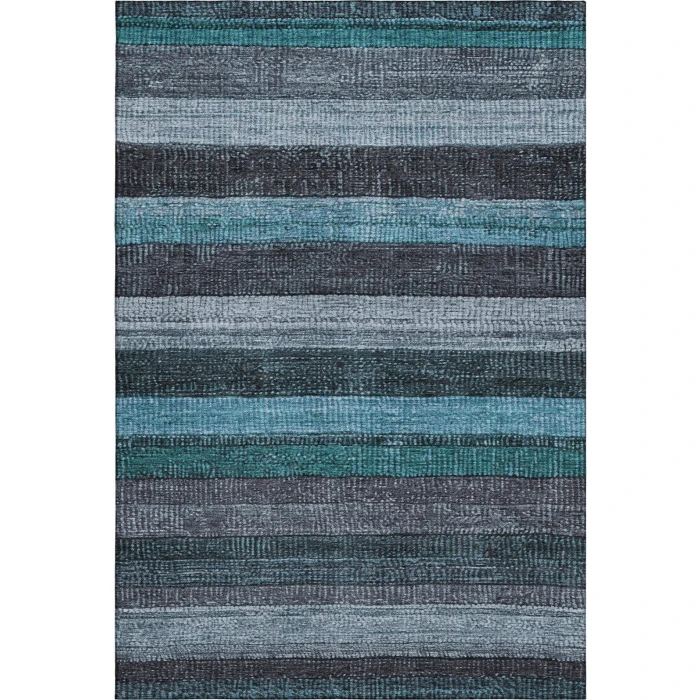 Addison Mayfield Teal AMF1865 - 8ft. Round Rug