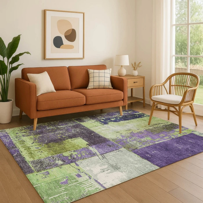 Addison Mayfield Green AMF1866 9ft. x 12ft. Rect. Rug