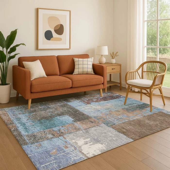 Addison Mayfield Brown AMF1866 9ft. x 12ft. Rect. Rug