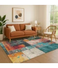 Addison Mayfield Teal AMF1866 5ft. x 7ft. 6in. Rect. Rug