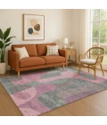 Addison Mayfield Pink AMF1867 8ft. x 10ft. Rect. Rug