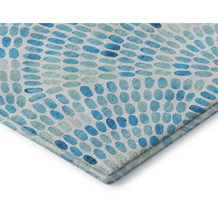 Addison Mayfield Teal AMF186 2ft. 3in. x 7ft. 6in. Rect. Rug