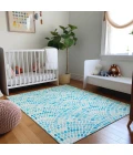 Addison Mayfield Teal AMF186 2ft. 3in. x 7ft. 6in. Rect. Rug