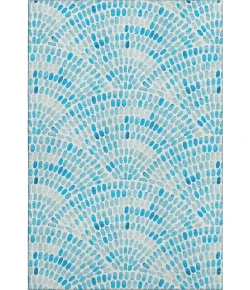 Addison Mayfield Teal AMF186 2ft. 3in. x 7ft. 6in. Rect. Rug