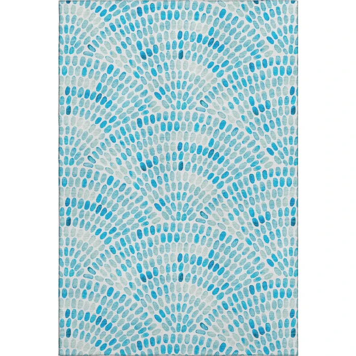 Addison Mayfield Teal AMF186 2ft. 3in. x 7ft. 6in. Rect. Rug