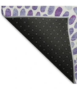 Addison Mayfield Purple AMF186 - 8ft. Round Rug