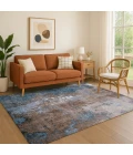 Addison Mayfield Brown AMF1870 - 8ft. Round Rug