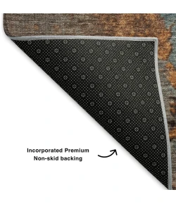 Addison Mayfield Teal AMF1870 2ft. 3in. x 7ft. 6in. Rect. Rug