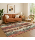 Addison Mayfield Orange AMF1871 2ft. 3in. x 7ft. 6in. Rect. Rug