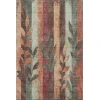 Addison Mayfield Orange AMF1871 - 8ft. Round Rug