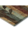 Addison Mayfield Gold AMF1871 - 8ft. Round Rug