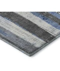 Addison Mayfield Blue AMF1872 - 8ft. Round Rug