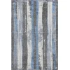 Addison Mayfield Blue AMF1872 - 8ft. Round Rug