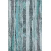 Addison Mayfield Teal AMF1874 5ft. x 7ft. 6in. Rect. Rug
