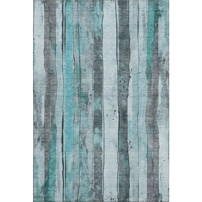 Addison Mayfield Teal AMF1874 2ft. 3in. x 7ft. 6in. Rect. Rug