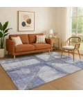 Addison Mayfield Blue AMF1876 - 8ft. Round Rug