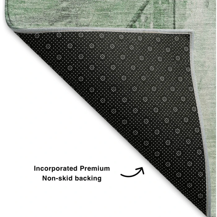 Addison Mayfield Green AMF1876 5ft. x 7ft. 6in. Rect. Rug