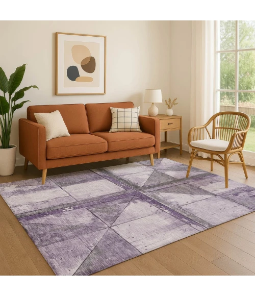 Addison Mayfield Purple AMF1876 9ft. x 12ft. Rect. Rug