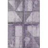 Addison Mayfield Purple AMF1876 - 8ft. Round Rug
