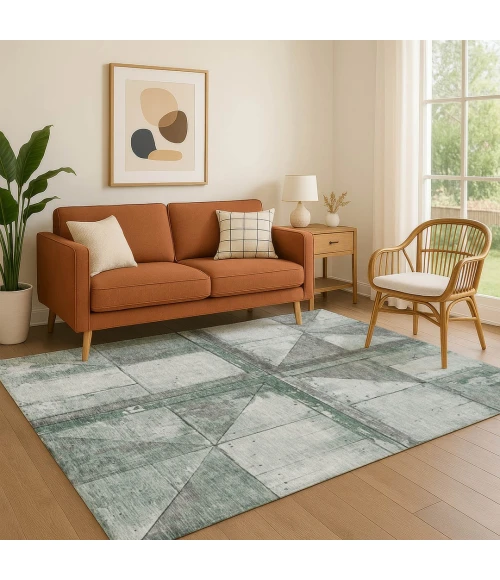 Addison Mayfield Green AMF1876 8ft. x 10ft. Rect. Rug
