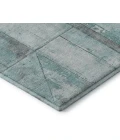 Addison Mayfield Teal AMF1876 - 8ft. Round Rug