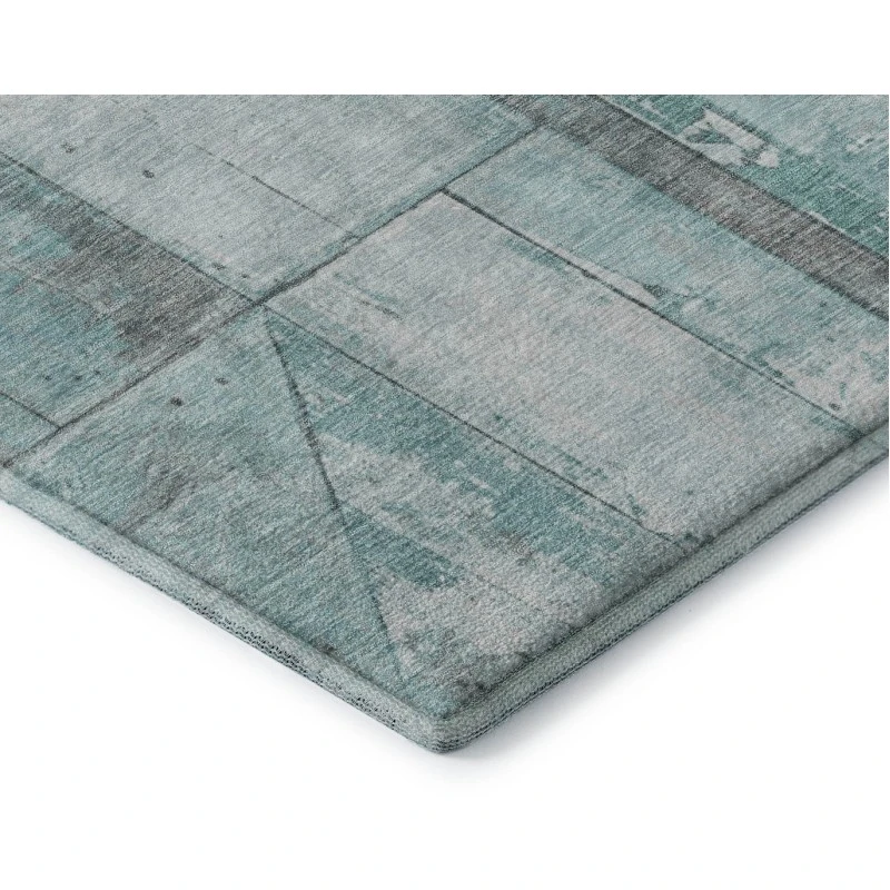 Addison Mayfield Teal AMF1876 9ft. x 12ft. Rect. Rug
