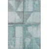 Addison Mayfield Teal AMF1876 8ft. x 10ft. Rect. Rug