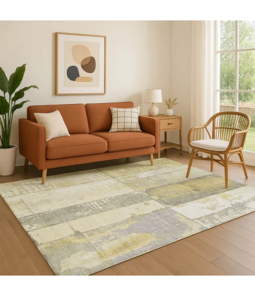 Addison Mayfield Gold AMF1877 2ft. 3in. x 7ft. 6in. Rect. Rug