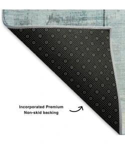 Addison Mayfield Teal AMF1877 9ft. x 12ft. Rect. Rug