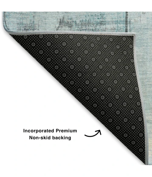Addison Mayfield Teal AMF1877 2ft. 3in. x 7ft. 6in. Rect. Rug