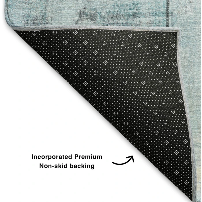 Addison Mayfield Teal AMF1877 2ft. 3in. x 7ft. 6in. Rect. Rug