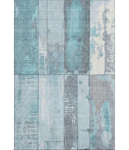Addison Mayfield Teal AMF1877 2ft. 3in. x 7ft. 6in. Rect. Rug