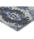 Addison Mayfield Blue AMF1878 - 8ft. Round Rug
