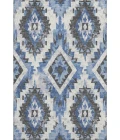 Addison Mayfield Blue AMF1878 - 8ft. Round Rug