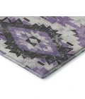 Addison Mayfield Purple AMF1878 - 8ft. Round Rug