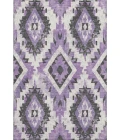 Addison Mayfield Purple AMF1878 - 8ft. Round Rug