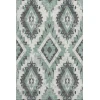 Addison Mayfield Blue AMF1878 - 8ft. Round Rug