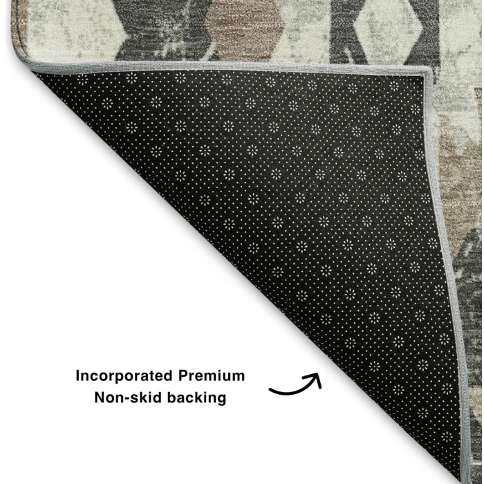 Addison Mayfield Brown AMF1878 5ft. x 7ft. 6in. Rect. Rug